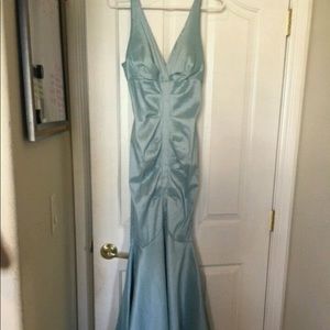 Silk Mermaid Prom Dress